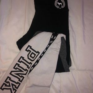 Pink Leggings great condition size small